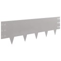 VidaXL Krawężnik do trawnika 20 pcs 100 x 30 cm Stal Rdzawy