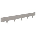 VidaXL Krawężnik do trawnika 50 pcs 100 x 15 cm Stal Rdzawy