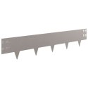 VidaXL Krawężnik do trawnika 50 pcs 100 x 20 cm Stal Rdzawy