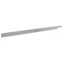 KRAWĘŻNIK DO TRAWNIKA 10 PCS 100X10X8CM STAL SREBRNY