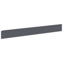 KRAWĘŻNIK DO TRAWNIKA 10 PCS 100X12CM STAL ANTRACYTOWY