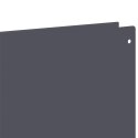 KRAWĘŻNIK DO TRAWNIKA 10 PCS 100X12CM STAL ANTRACYTOWY