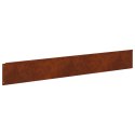 KRAWĘŻNIK DO TRAWNIKA 10 PCS 100X15CM STAL RDZAWY