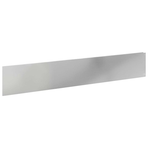 KRAWĘŻNIK DO TRAWNIKA 10 PCS 100X18CM STAL SREBRNY