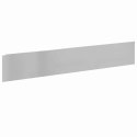 KRAWĘŻNIK DO TRAWNIKA 10 PCS 100X18CM STAL SREBRNY