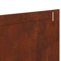 KRAWĘŻNIK DO TRAWNIKA 10 PCS 102X15X4CM STAL RDZAWY