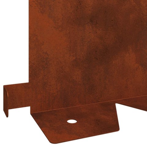 KRAWĘŻNIK DO TRAWNIKA 20 PCS 102X15X4CM STAL RDZAWY