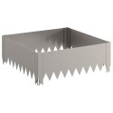 KRAWĘŻNIK DO TRAWNIKA 60X60X20CM STAL RDZAWY