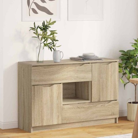 VidaXL Bufet Dąb Sonoma 100 x 30 x 65,6 Materiał drewnopochodny