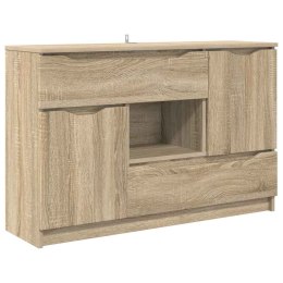 VidaXL Bufet Dąb Sonoma 100 x 30 x 65,6 Materiał drewnopochodny
