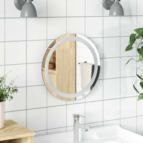 LUSTRO ŁAZIENKOWE Z LED OKRĄGŁE 40CM