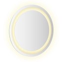 LUSTRO ŁAZIENKOWE Z LED OKRĄGŁE 40CM