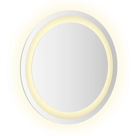 LUSTRO ŁAZIENKOWE Z LED OKRĄGŁE 40CM
