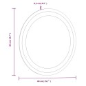 LUSTRO ŁAZIENKOWE Z LED OKRĄGŁE 40CM
