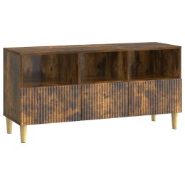 VidaXL Szafka pod telewizor z szufladą Dąb wędzony 102 x 34,5 x 50 cm