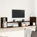 VidaXL Szafki pod telewizor, 2 szt., przydymiony dąb, 100x30x50 cm