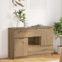 VidaXL Bufet Dąb rzemieślniczy 100 x 30 x 65,6 Materiał drewnopochodny