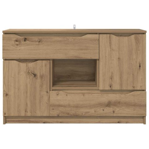 VidaXL Bufet Dąb rzemieślniczy 100 x 30 x 65,6 Materiał drewnopochodny