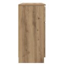 VidaXL Bufet Dąb rzemieślniczy 100 x 30 x 65,6 Materiał drewnopochodny