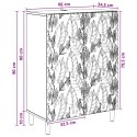 VidaXL Bufet Szary Sonoma 66 x 34,5 x 90 cm Drewno inżynieryjne