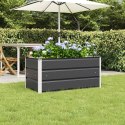 DONICA ANTRACYT 100X50X45CM STAL GALWANIZOWANA