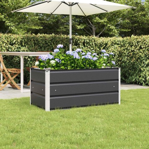 DONICA ANTRACYT 100X50X45CM STAL GALWANIZOWANA