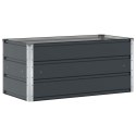 DONICA ANTRACYT 100X50X45CM STAL GALWANIZOWANA