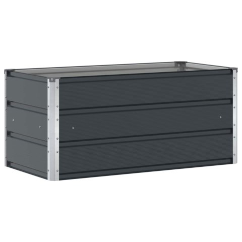 DONICA ANTRACYT 100X50X45CM STAL GALWANIZOWANA