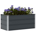 DONICA ANTRACYT 100X50X45CM STAL GALWANIZOWANA