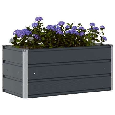 DONICA ANTRACYT 100X50X45CM STAL GALWANIZOWANA