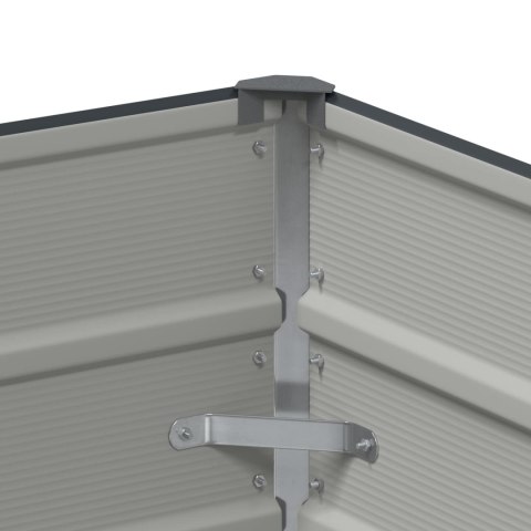 DONICA ANTRACYT 100X50X45CM STAL GALWANIZOWANA