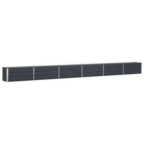 DONICA ANTRACYT 580X50X45CM STAL GALWANIZOWANA