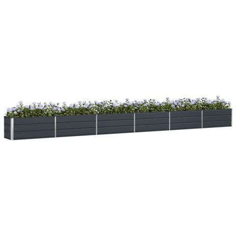 DONICA ANTRACYT 580X50X45CM STAL GALWANIZOWANA
