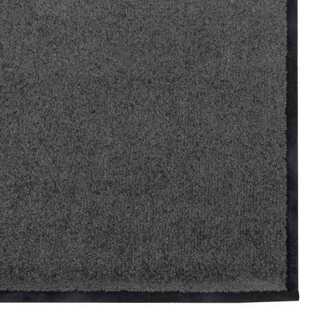DYWANIK WEJŚCIOWY INNY ANTRACYTOWY I CZARNY 120X250CM
