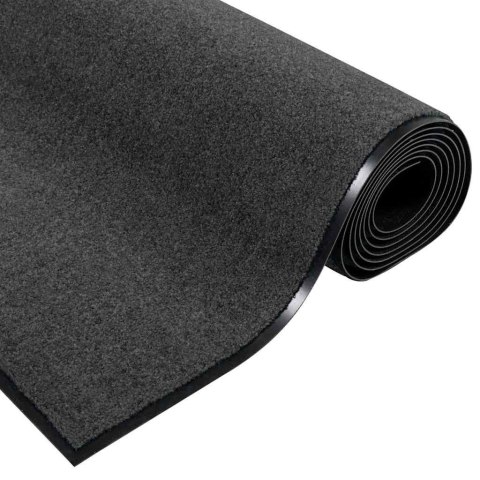 DYWANIK WEJŚCIOWY INNY ANTRACYTOWY I CZARNY 120X250CM