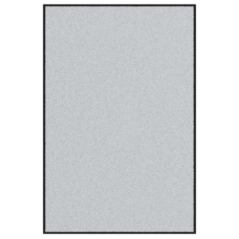DYWANIK WEJŚCIOWY SZARY I CZARNY 120X180CM 100% POLIAMID