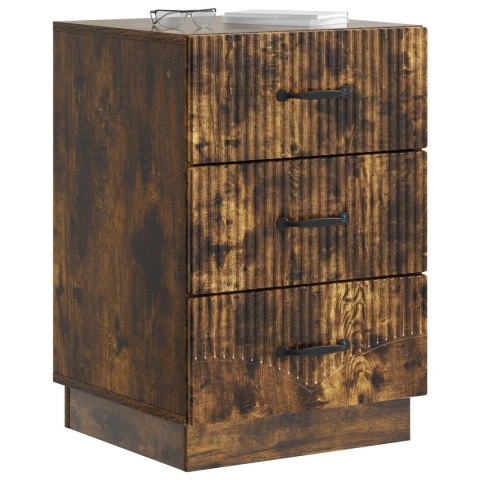 VidaXL Szafka Nocna Dąb wędzony 43 x 41 x 63,5 cm Drewno inżynieryjne