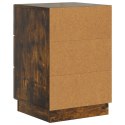 VidaXL Szafka Nocna Dąb wędzony 43 x 41 x 63,5 cm Drewno inżynieryjne