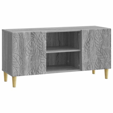 VidaXL Szafka pod telewizor 102 x 34,5 x 50 cm Szary Sonoma