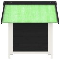 VidaXL Buda dla psa, szara, 65x65x61,5 cm, drewno sosnowe