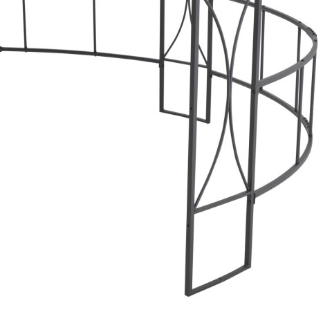 ALTANA 300X290CM ANTRACYTOWA OKRĄGŁA