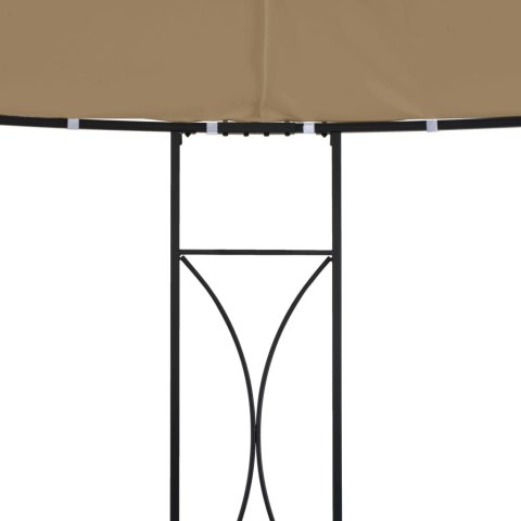 ALTANA 300X290CM KOLOR TAUPE OKRĄGŁA