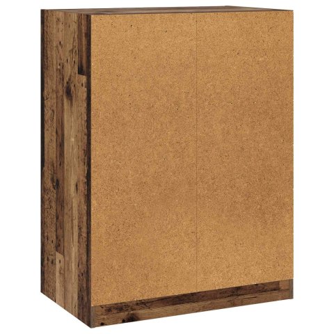 VidaXL Garderoba z półką stare drewno 77 x 48 x 102 cm PB