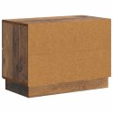 VidaXL Szafka Nocna z szufladą Stare drewno 62 x 34,5 x 44,5 cm