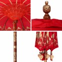 BALIŃSKI PARASOL CZERWONY 185X185X260CM