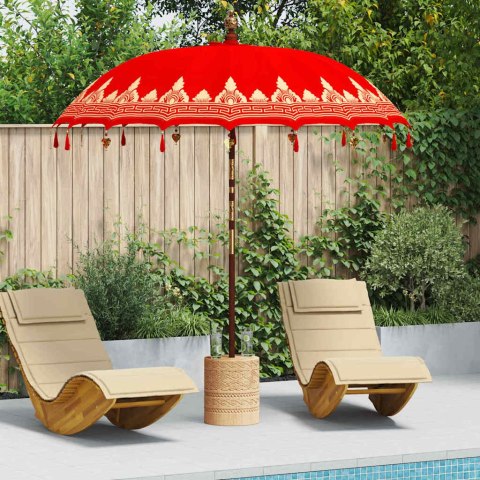 BALIŃSKI PARASOL CZERWONY 215X215X260CM