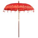 BALIŃSKI PARASOL CZERWONY 215X215X260CM