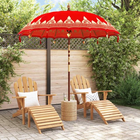 BALIŃSKI PARASOL CZERWONY 215X215X260CM