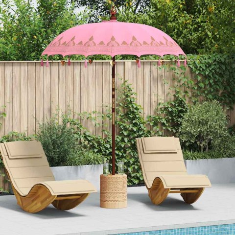 BALIŃSKI PARASOL RÓŻOWY 185X185X260CM