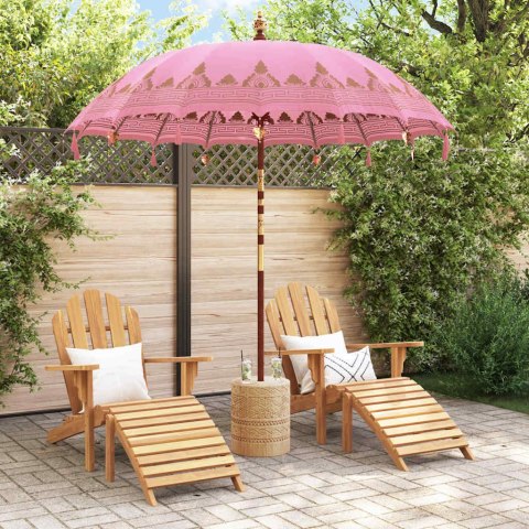 BALIŃSKI PARASOL RÓŻOWY 215X215X260CM